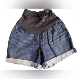 Sonoma Maternity Denim Shorts – Size 8 – Roll Cuff Jean Shorts